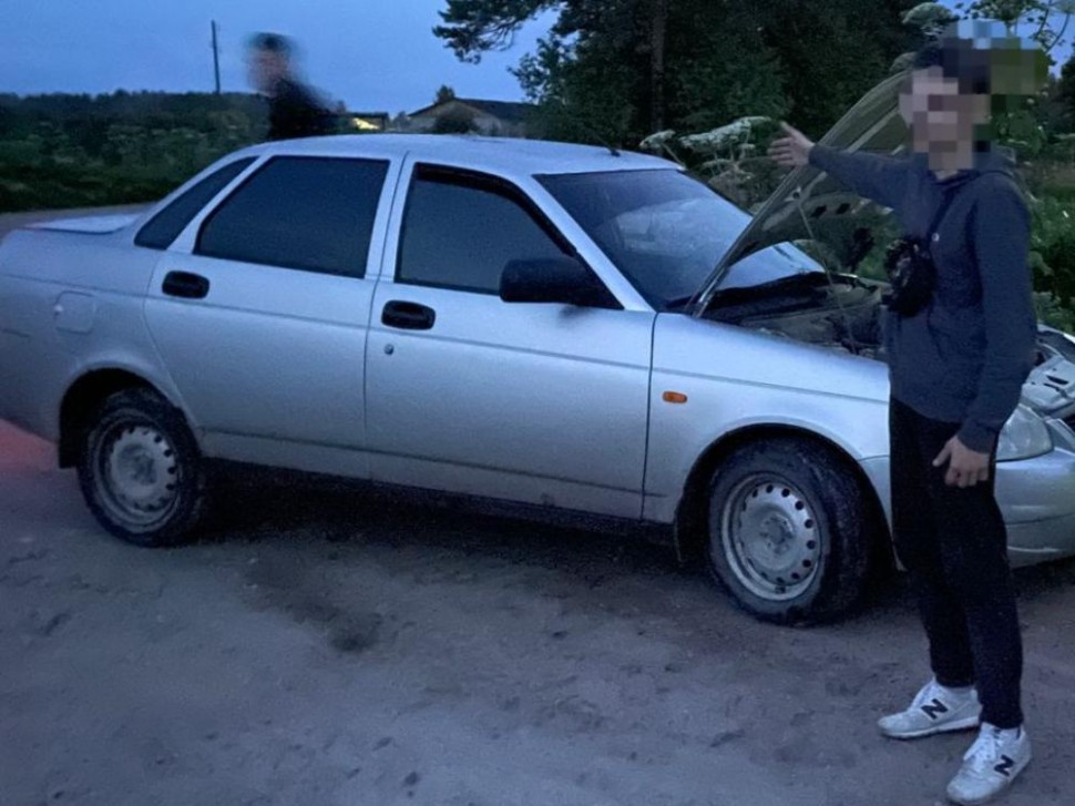 15-летнего автоугонщика из Савинского заключили под стражу 